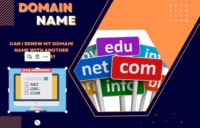 क्या मैं किसी अन्य प्रदाता के साथ अपना Domain Name नवीनीकृत कर सकता हूँ?