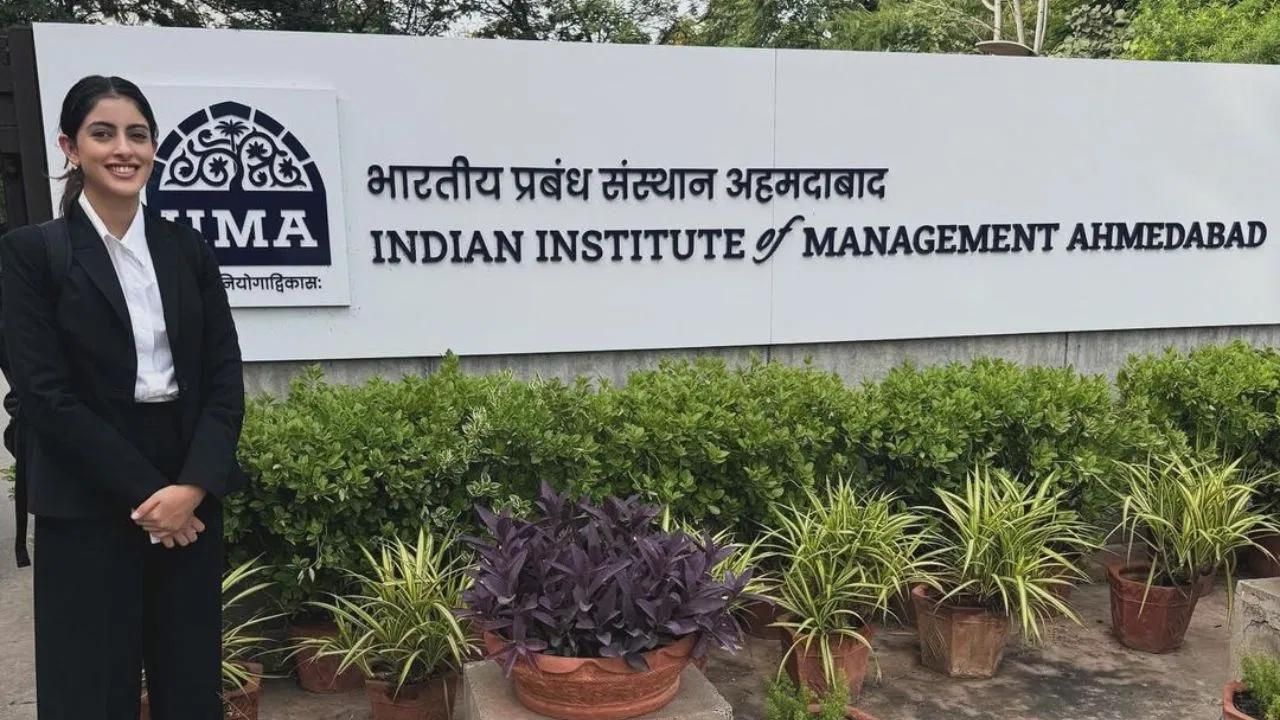 Navya Naveli Nanda: अमिताभ बच्चन की नातिन नव्या नवेली नंदा ने IIM प्रवेश परीक्षा पास की, इस प्रमुख संस्थान में लिया दाखिला